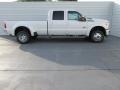 White Platinum - F350 Super Duty Platinum Crew Cab 4x4 DRW Photo No. 3