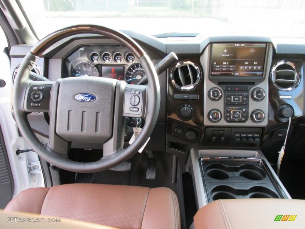 2015 Ford F350 Super Duty Platinum Crew Cab 4x4 DRW Dashboard Photos