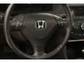 2005 Honda Accord Black Interior Steering Wheel Photo