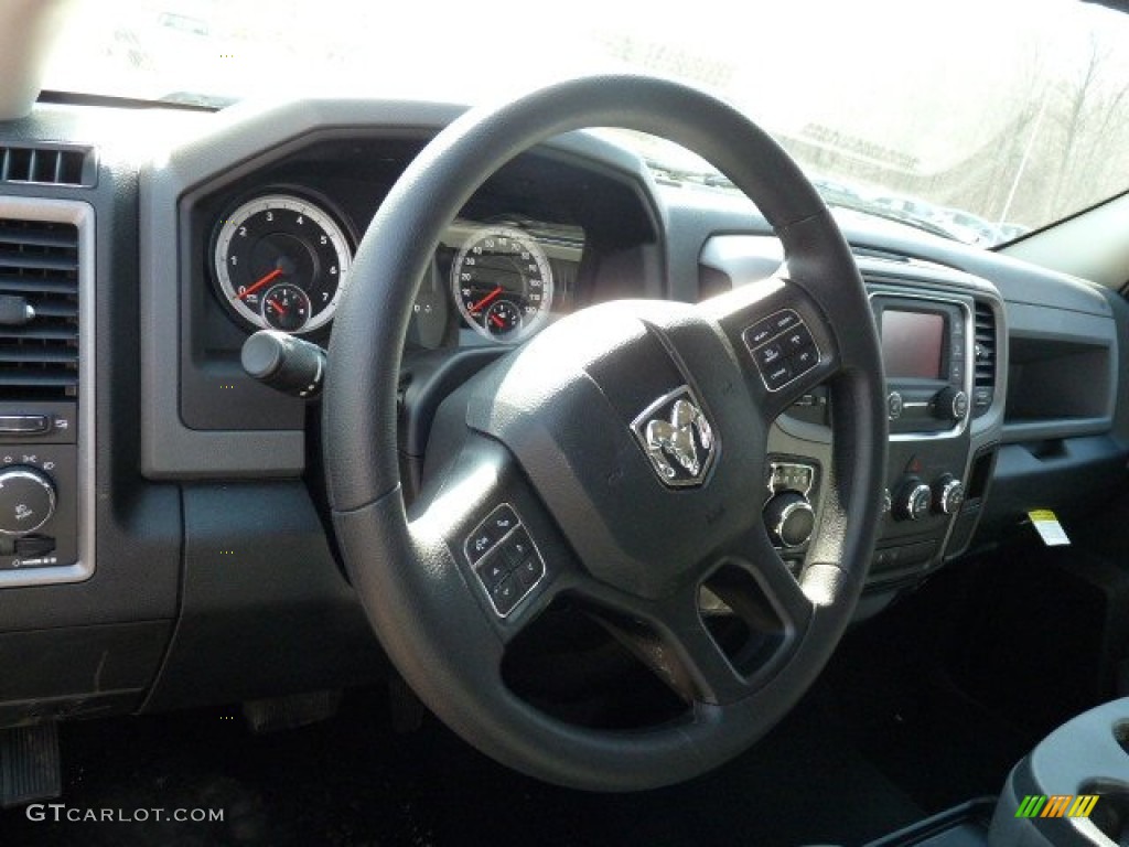 2015 1500 Express Crew Cab 4x4 - Bright White / Black/Diesel Gray photo #6