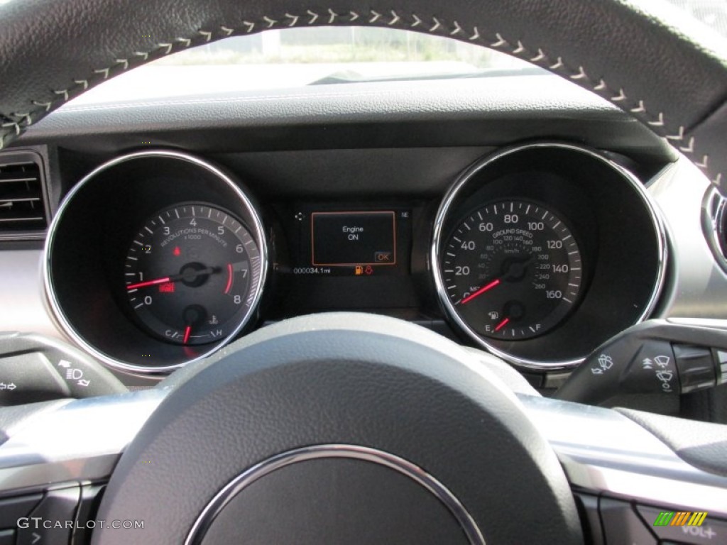 2015 Mustang GT Premium Coupe - Black / 50 Years Raven Black photo #30