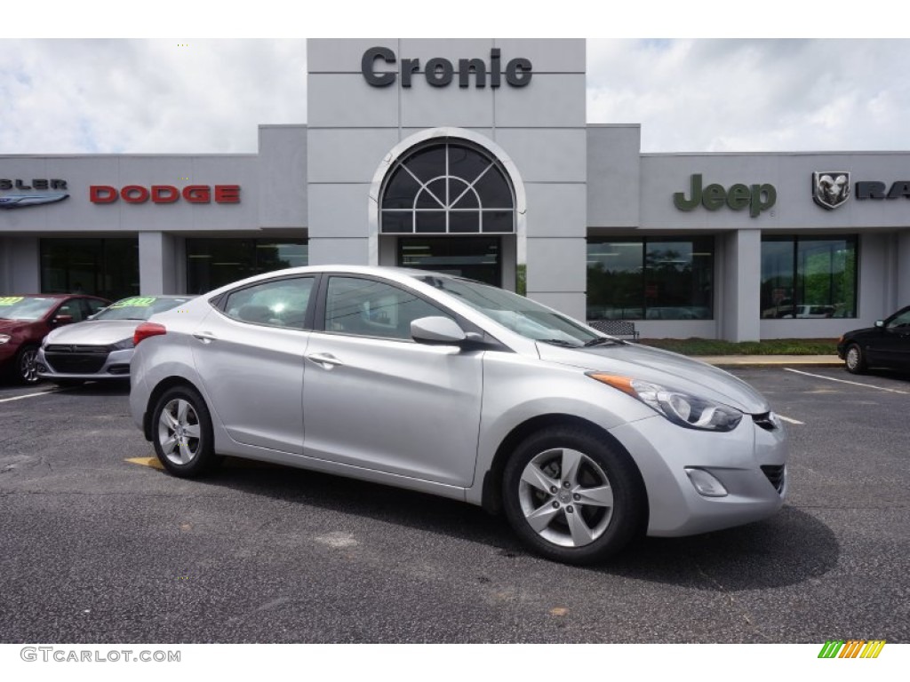 2012 Elantra GLS - Silver / Gray photo #1