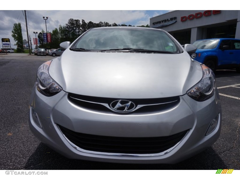 2012 Elantra GLS - Silver / Gray photo #2