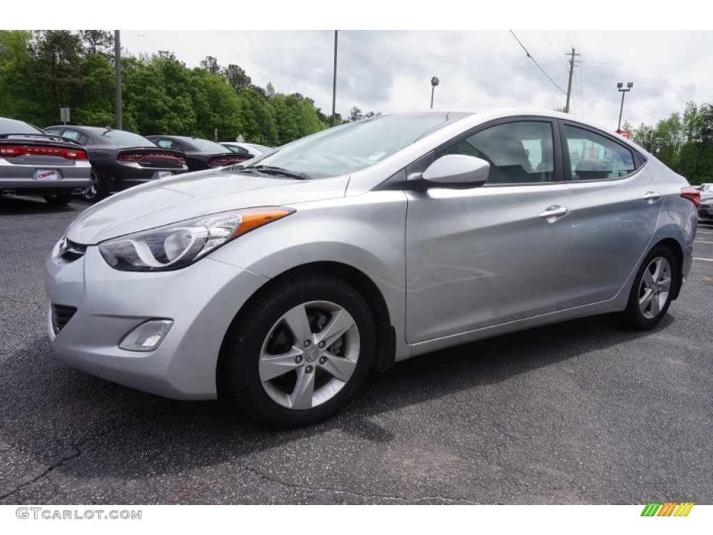 2012 Elantra GLS - Silver / Gray photo #3