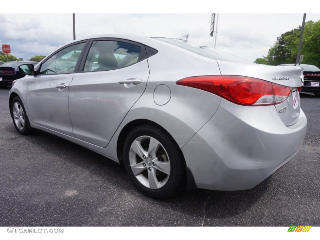 2012 Elantra GLS - Silver / Gray photo #5