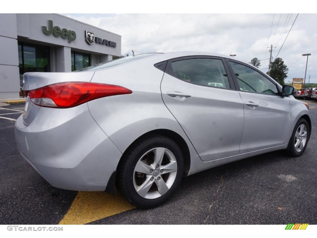 2012 Elantra GLS - Silver / Gray photo #7