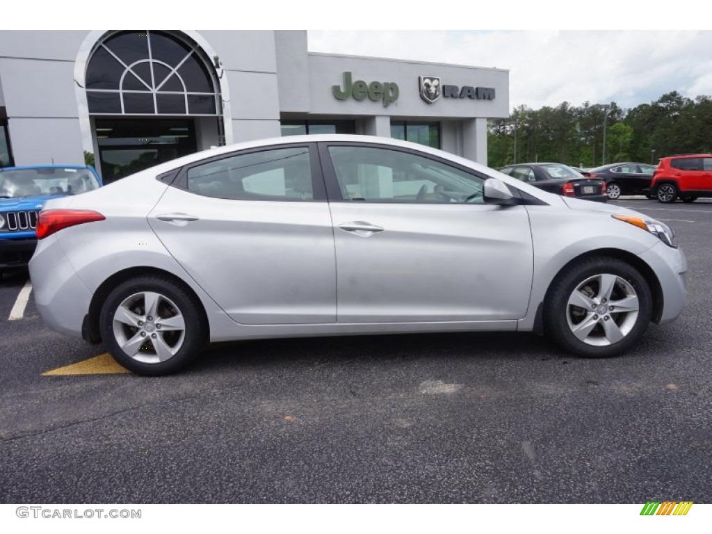2012 Elantra GLS - Silver / Gray photo #8