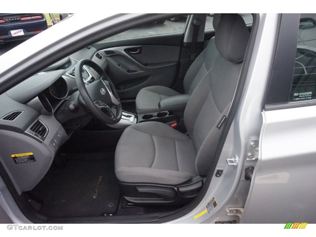 2012 Elantra GLS - Silver / Gray photo #9