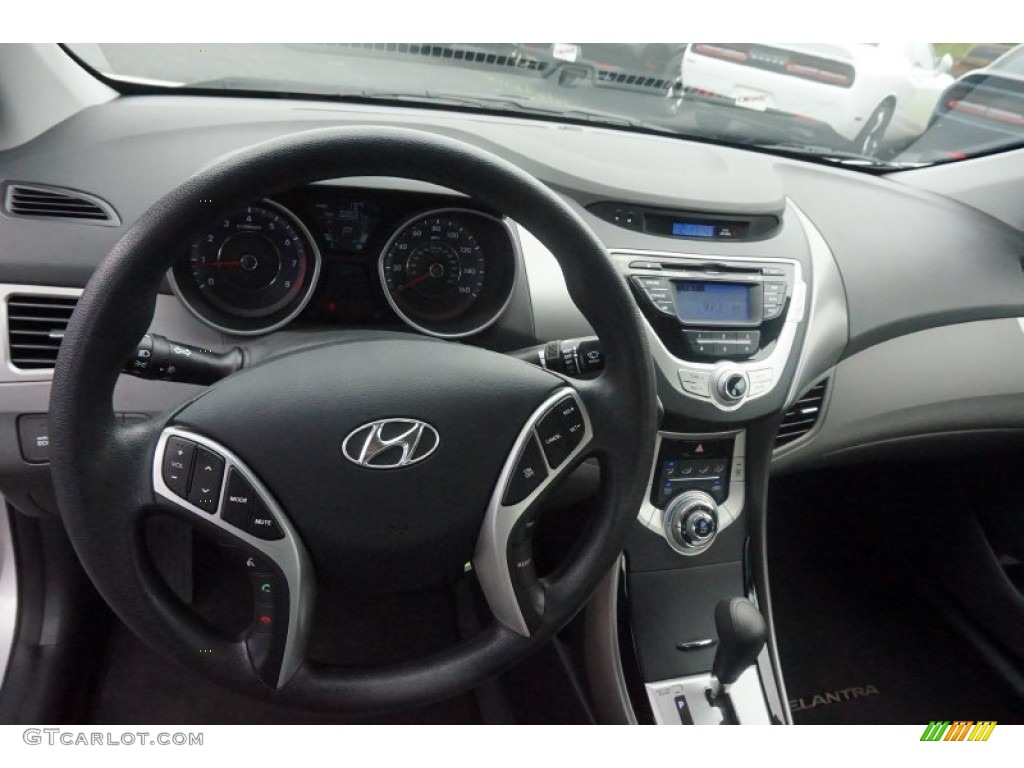 2012 Elantra GLS - Silver / Gray photo #10