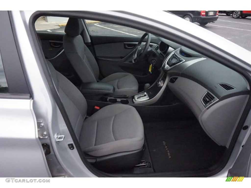 2012 Elantra GLS - Silver / Gray photo #15