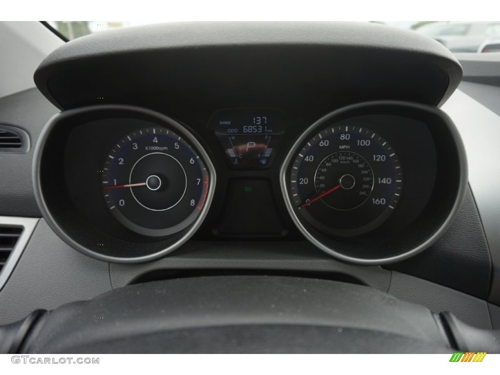2012 Elantra GLS - Silver / Gray photo #18