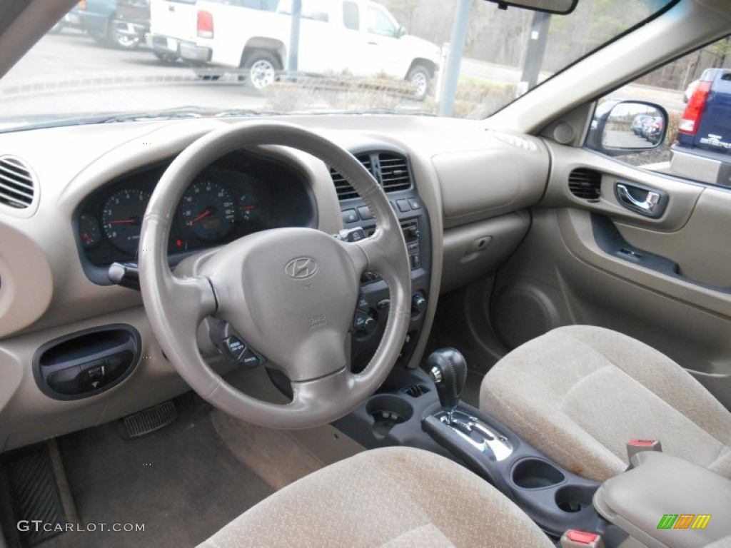 2004 Hyundai Santa Fe GLS 4WD Interior Color Photos