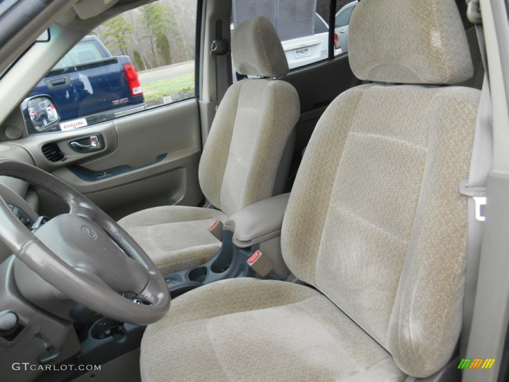 2004 Santa Fe GLS 4WD - Moonlit Blue / Beige photo #11