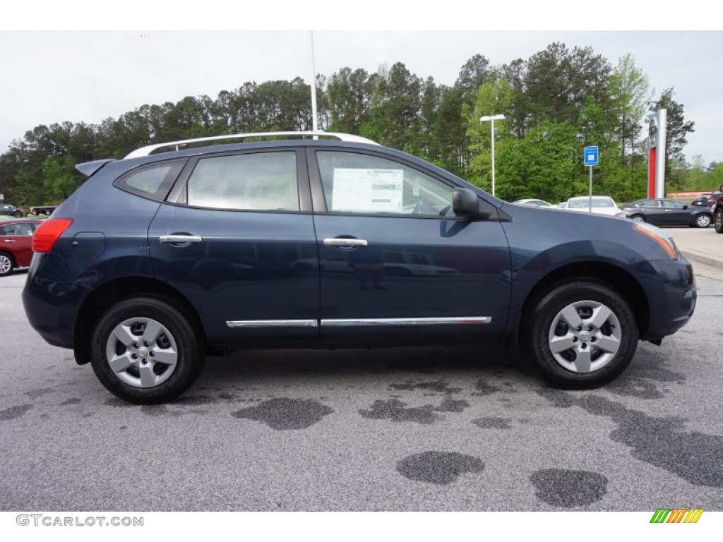 Graphite Blue 2015 Nissan Rogue Select S Exterior Photo #103274720