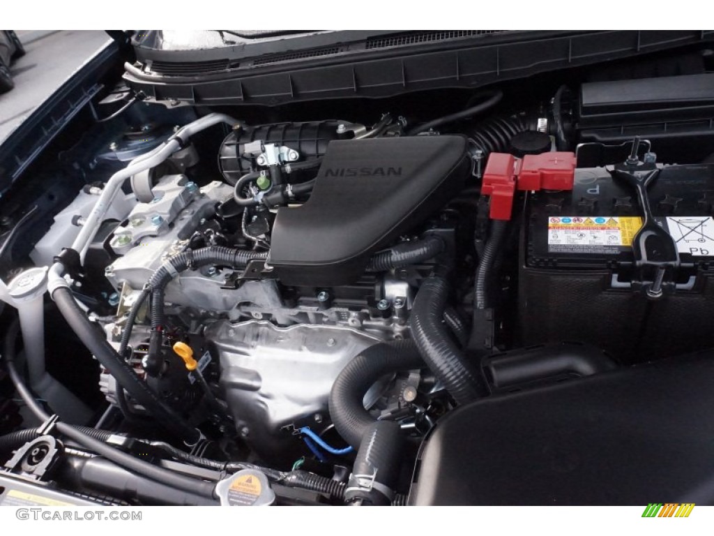 2015 Nissan Rogue Select S 2.5 Liter DOHC 16-Valve CVTCS 4 Cylinder Engine Photo #103274792