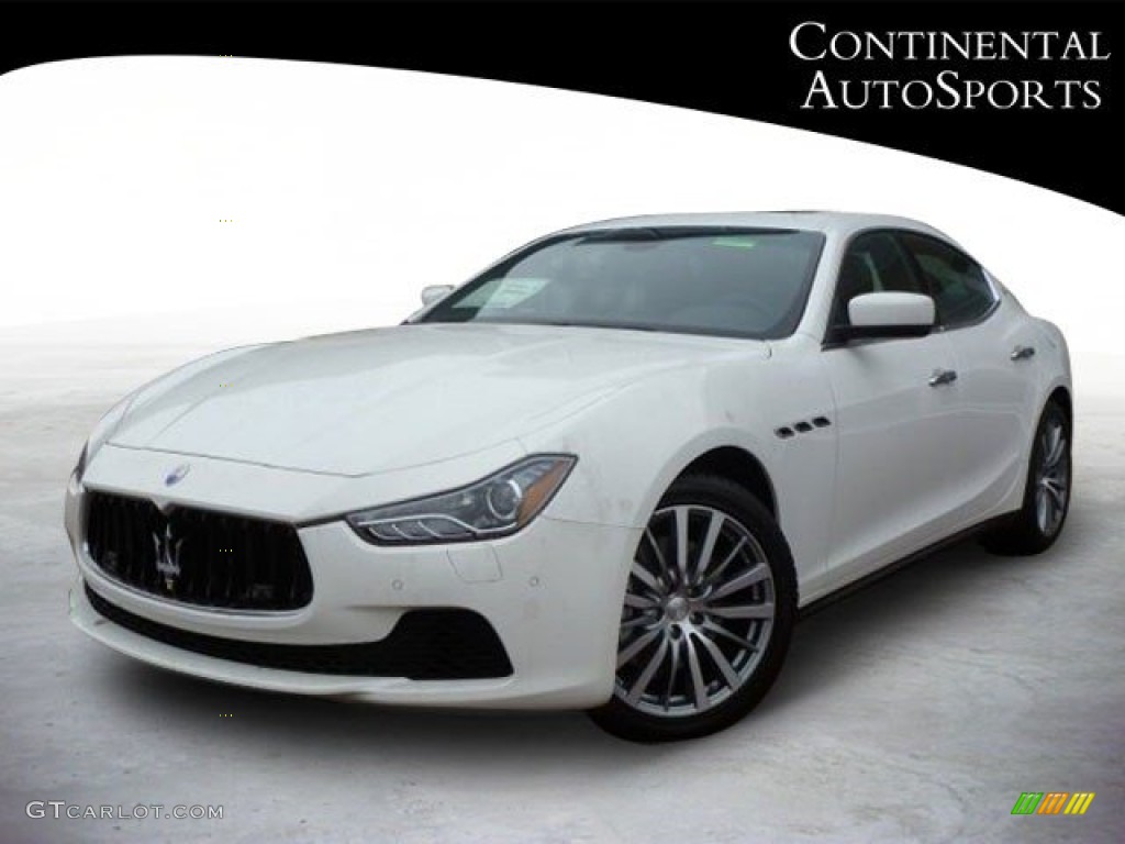 2014 Ghibli  - Bianco (White) / Cuoio photo #3