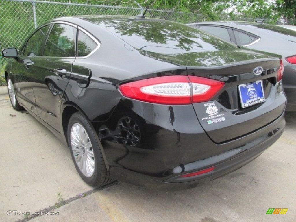 2015 Fusion Energi SE - Tuxedo Black Metallic / Charcoal Black photo #12