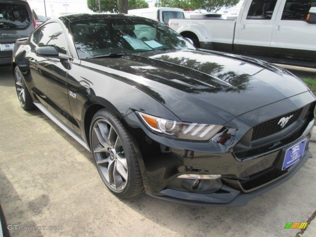 2015 Mustang GT Premium Coupe - Black / Ebony photo #1