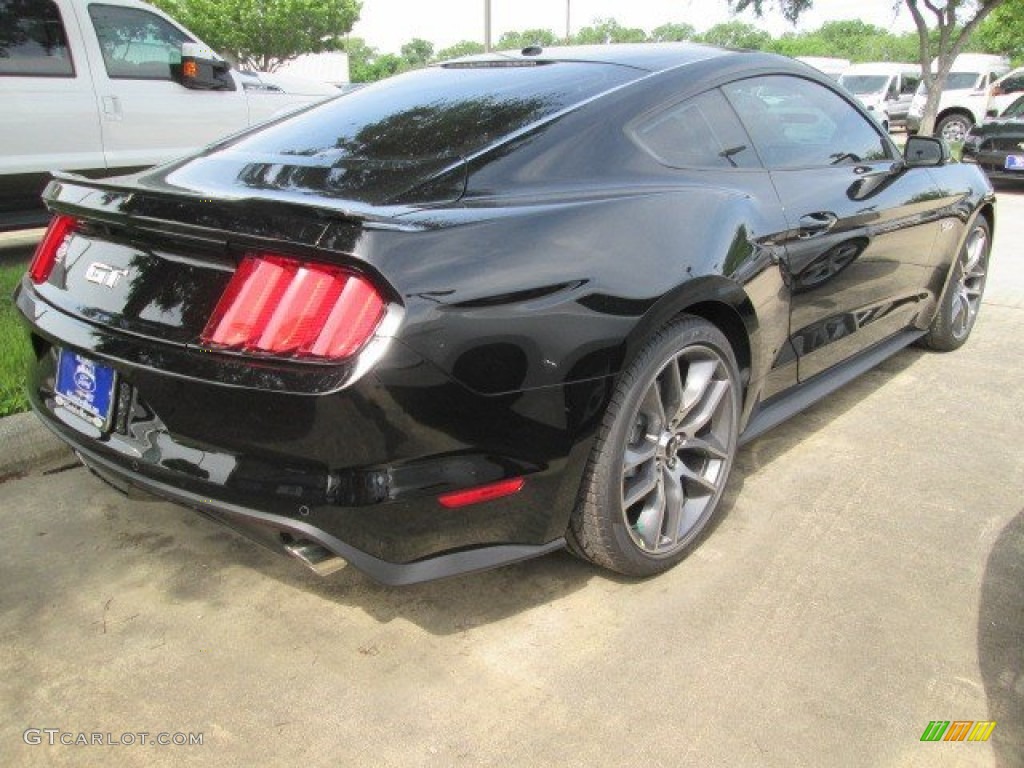 2015 Mustang GT Premium Coupe - Black / Ebony photo #5