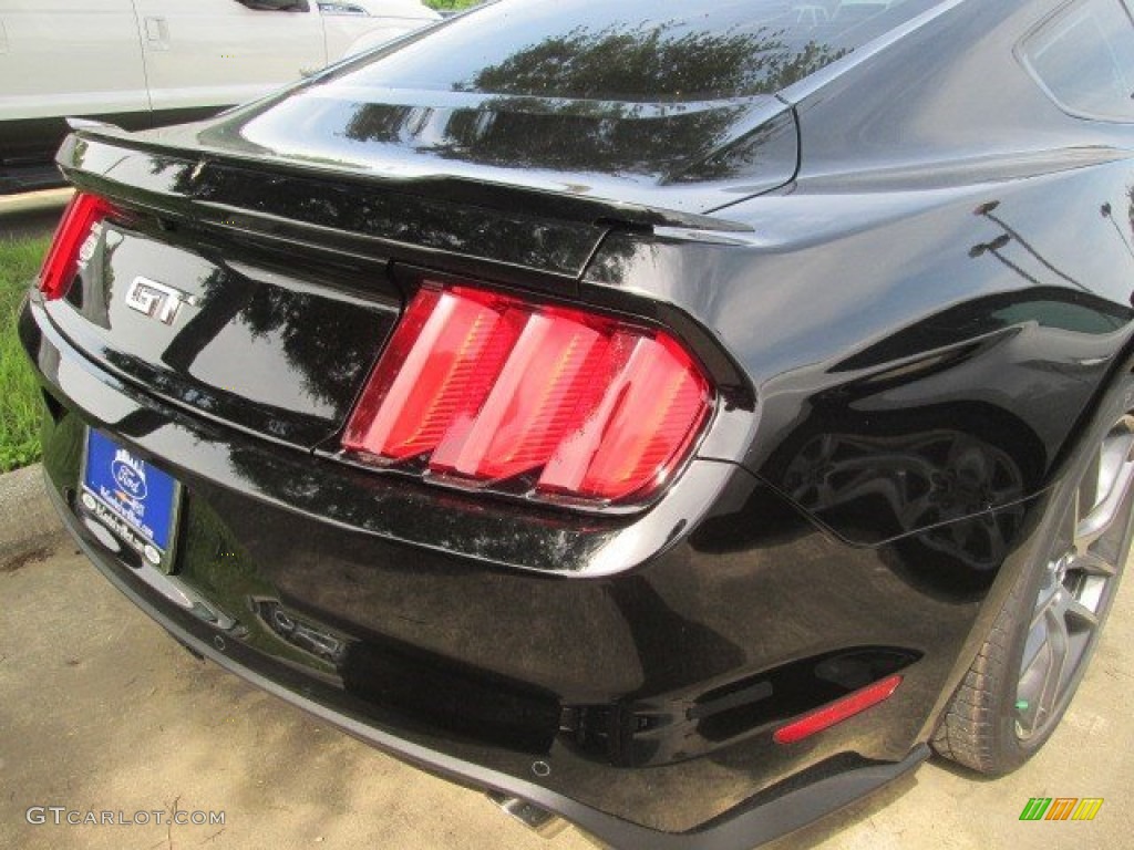 2015 Mustang GT Premium Coupe - Black / Ebony photo #6