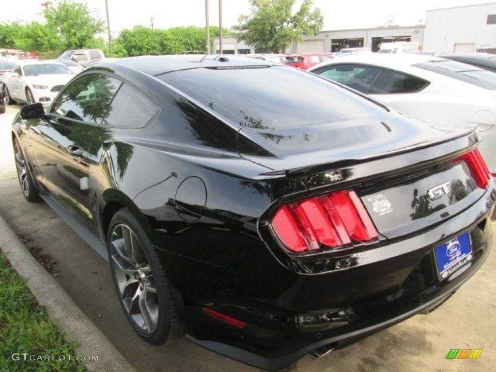 2015 Mustang GT Premium Coupe - Black / Ebony photo #9