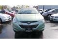 2011 Kiwi Green Hyundai Tucson Limited AWD  photo #2