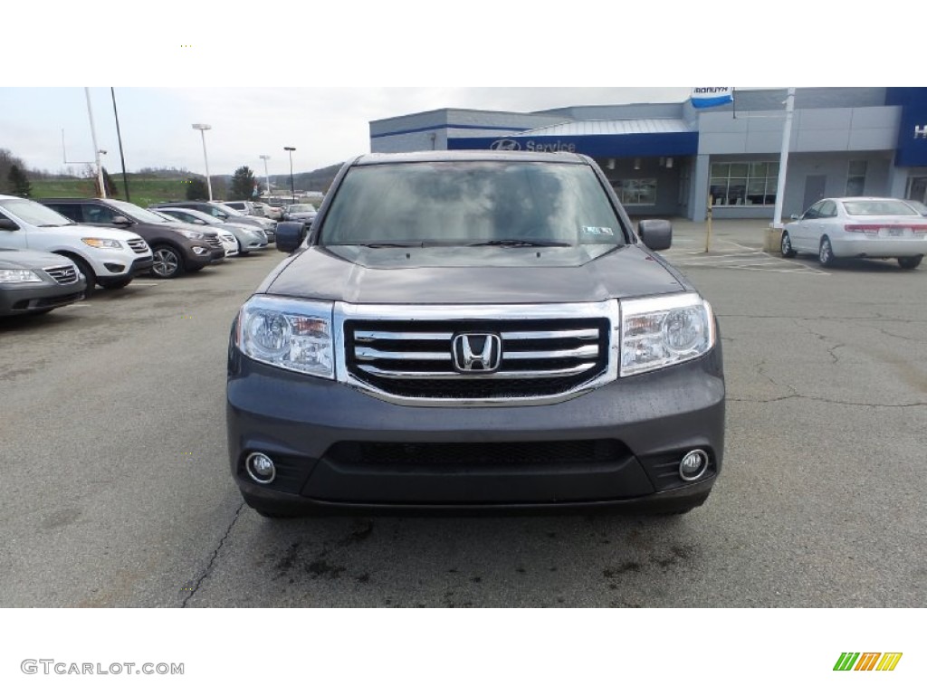 2015 Pilot EX-L 4WD - Modern Steel Metallic / Gray photo #1