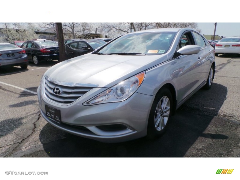 2012 Sonata GLS - Radiant Silver / Gray photo #3