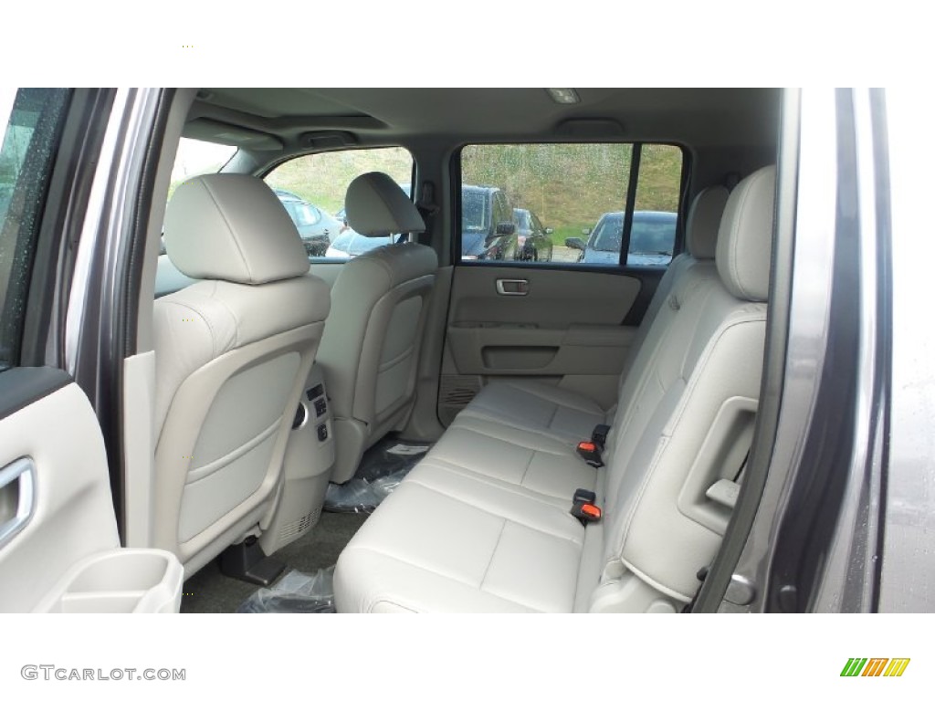 2015 Pilot EX-L 4WD - Modern Steel Metallic / Gray photo #11