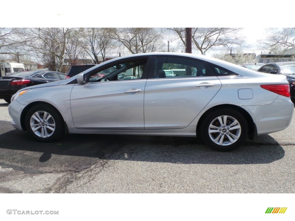 2012 Sonata GLS - Radiant Silver / Gray photo #7