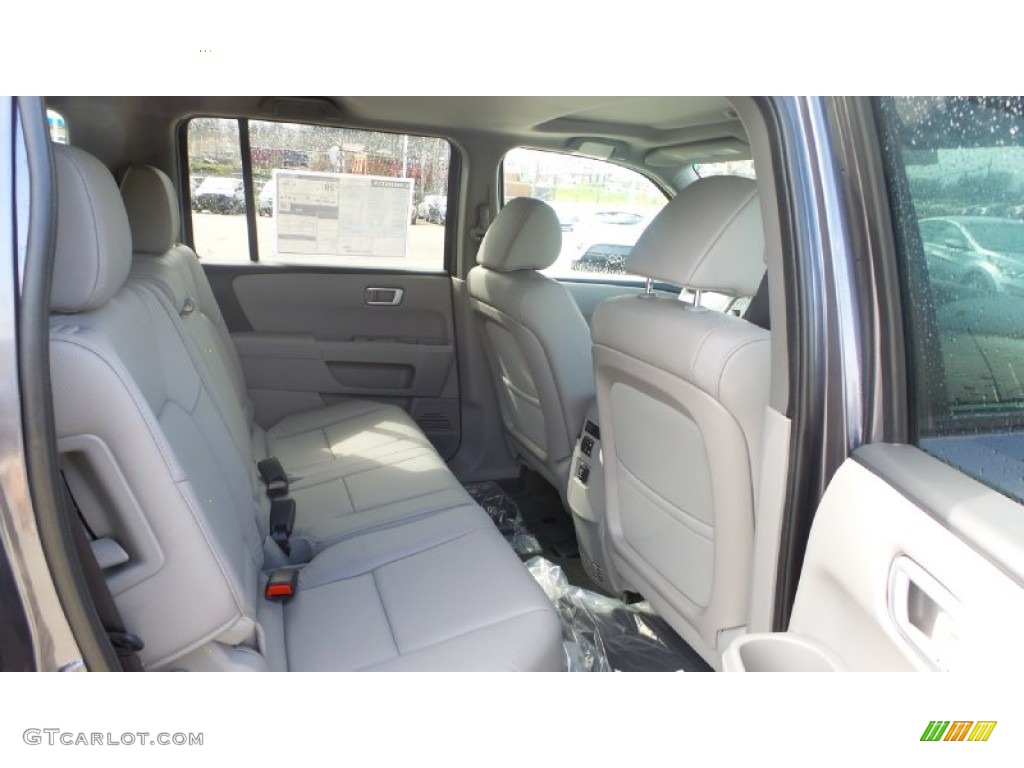2015 Pilot EX-L 4WD - Modern Steel Metallic / Gray photo #17