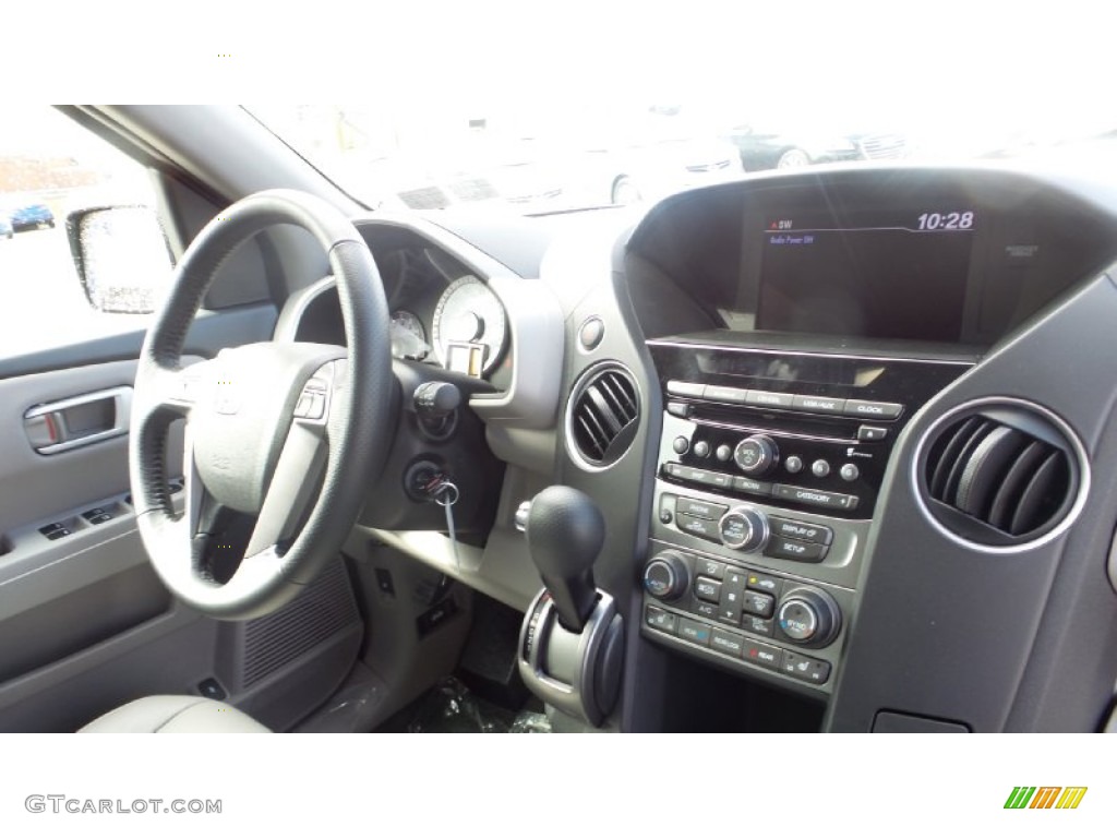 2015 Pilot EX-L 4WD - Modern Steel Metallic / Gray photo #23