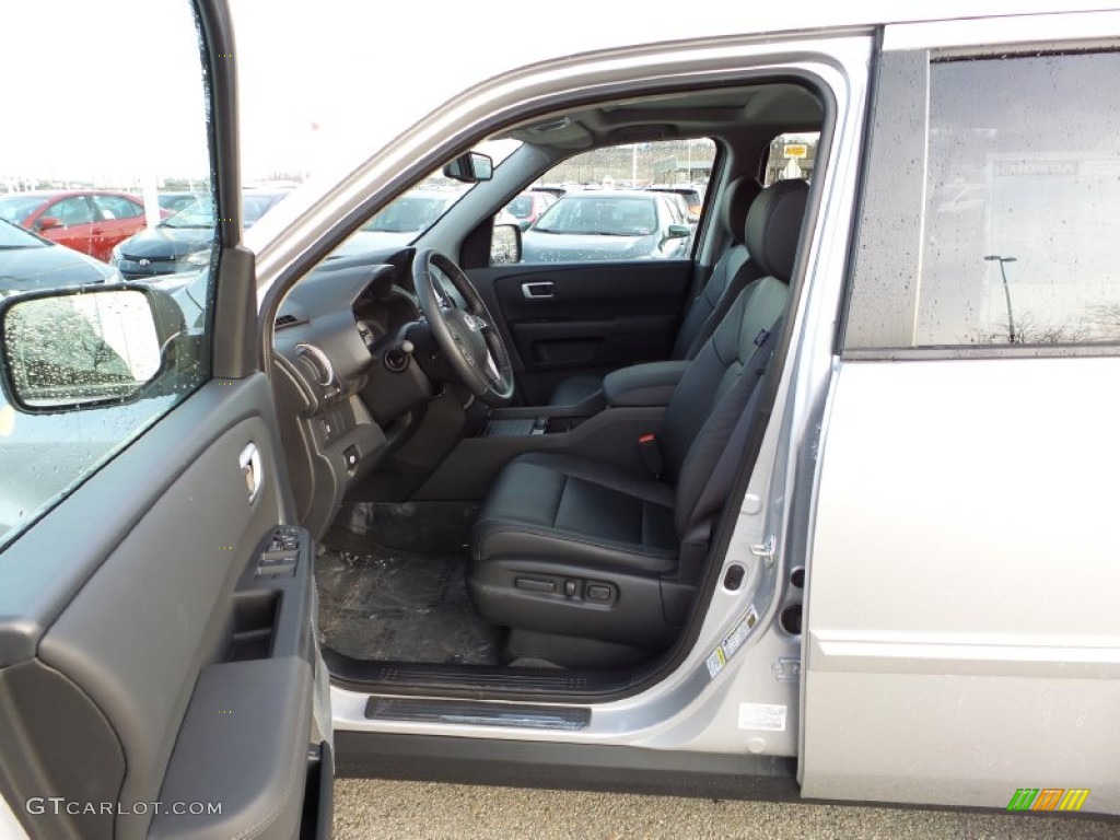 2015 Pilot EX-L 4WD - Alabaster Silver Metallic / Black photo #10