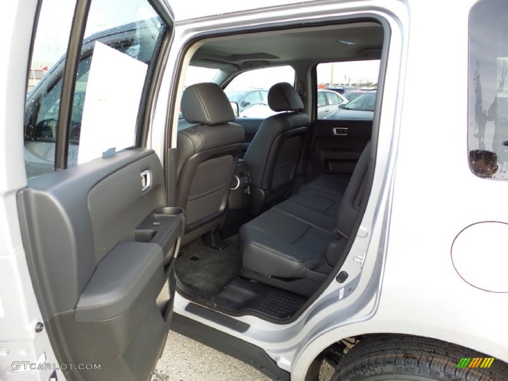 2015 Pilot EX-L 4WD - Alabaster Silver Metallic / Black photo #11