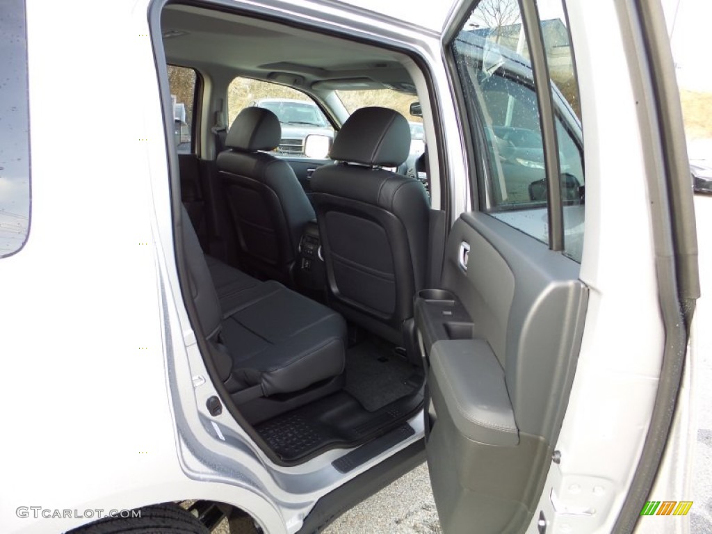 2015 Pilot EX-L 4WD - Alabaster Silver Metallic / Black photo #14