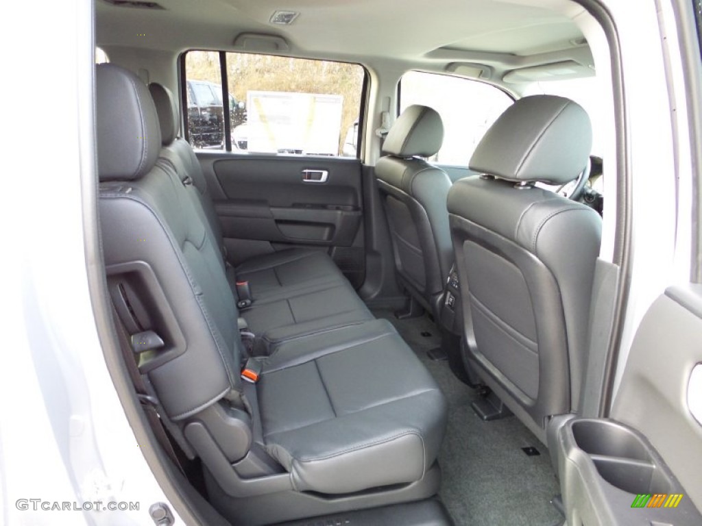 2015 Pilot EX-L 4WD - Alabaster Silver Metallic / Black photo #15