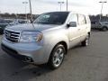 2015 Alabaster Silver Metallic Honda Pilot EX-L 4WD  photo #2