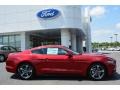 2015 Ruby Red Metallic Ford Mustang V6 Coupe  photo #2