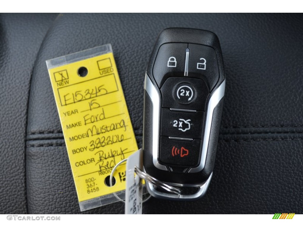 2015 Ford Mustang V6 Coupe Keys Photo #103286401