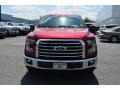 2015 Ruby Red Metallic Ford F150 XLT SuperCrew  photo #4