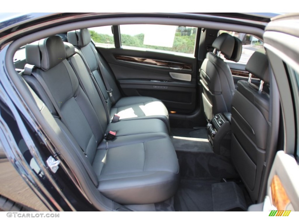 2014 BMW 7 Series 740Li xDrive Sedan Rear Seat Photos