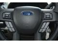 Medium Earth Gray 2015 Ford F150 XLT SuperCrew Steering Wheel