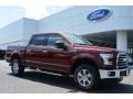 Bronze Fire Metallic - F150 XLT SuperCrew 4x4 Photo No. 1