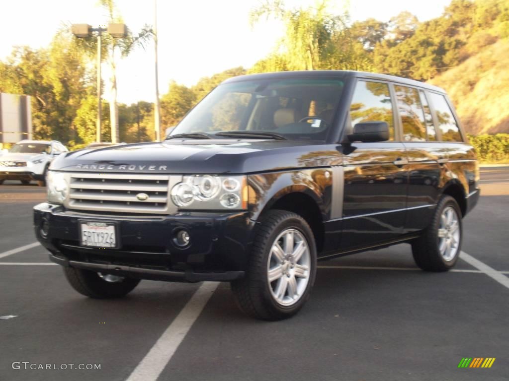 2006 Range Rover HSE - Buckingham Blue Metallic / Sand/Jet photo #1