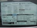  2015 CTS 2.0T Sedan Window Sticker