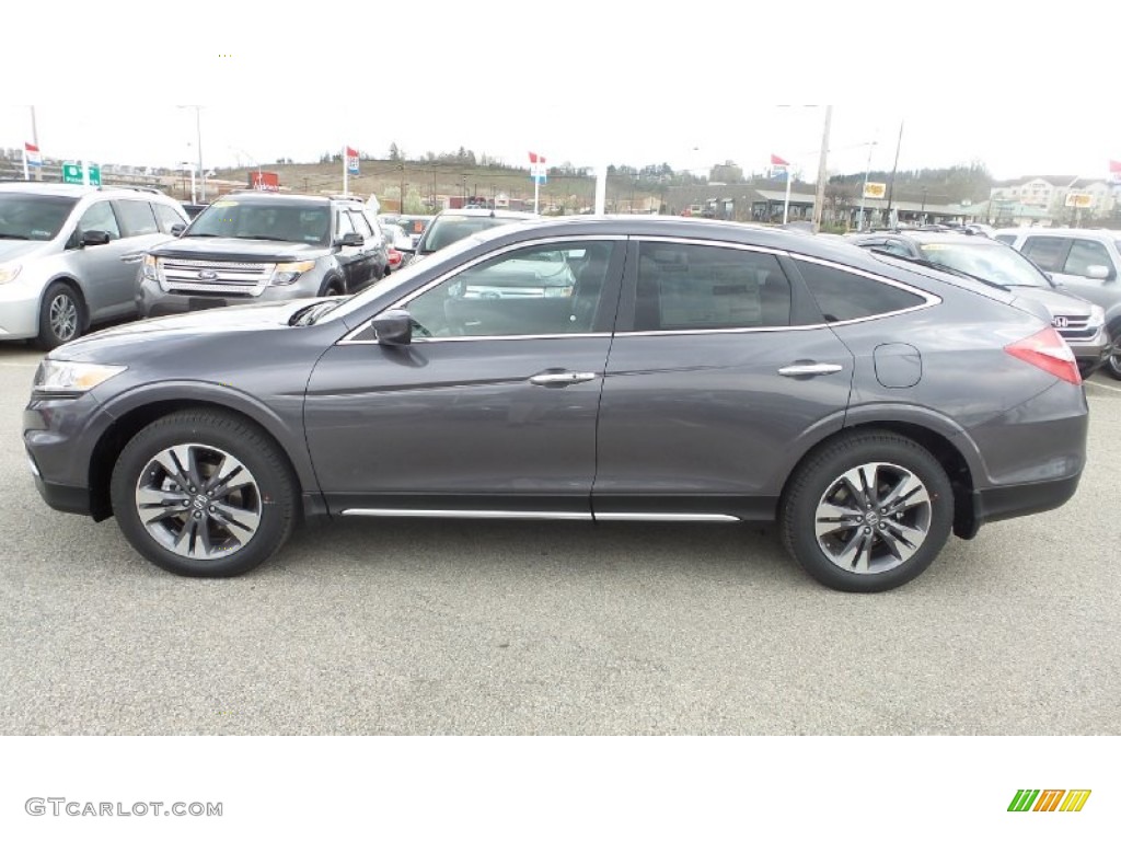 Modern Steel Metallic 2015 Honda Crosstour EX-L V6 Exterior Photo #103288822