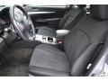 2014 Subaru Legacy Black Interior Front Seat Photo