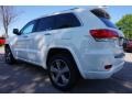 2015 Bright White Jeep Grand Cherokee Overland  photo #2