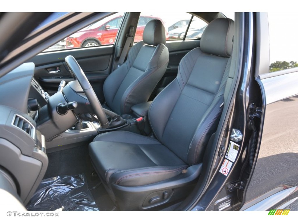 2015 Subaru WRX Limited Front Seat Photo #103292962