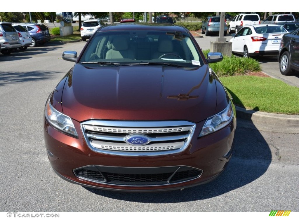 2012 Taurus Limited - Cinnamon Metallic / Light Stone photo #8